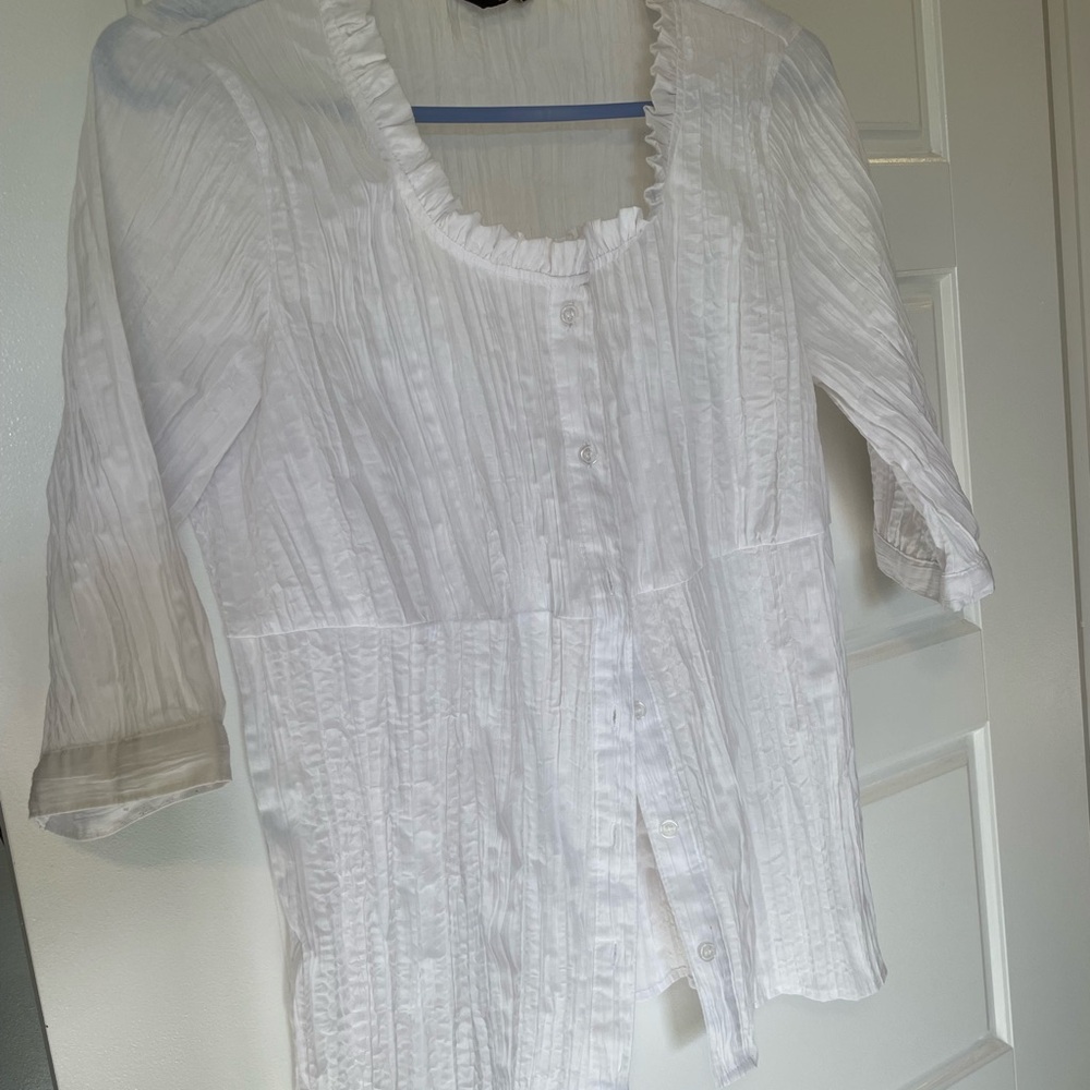 Sweet short sleeve blouse